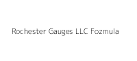 Rochester Gauges LLC Fozmula